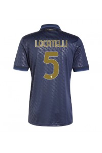 Juventus Manuel Locatelli #5 Fotballdrakt Tredje Klær 2024-25 Korte ermer